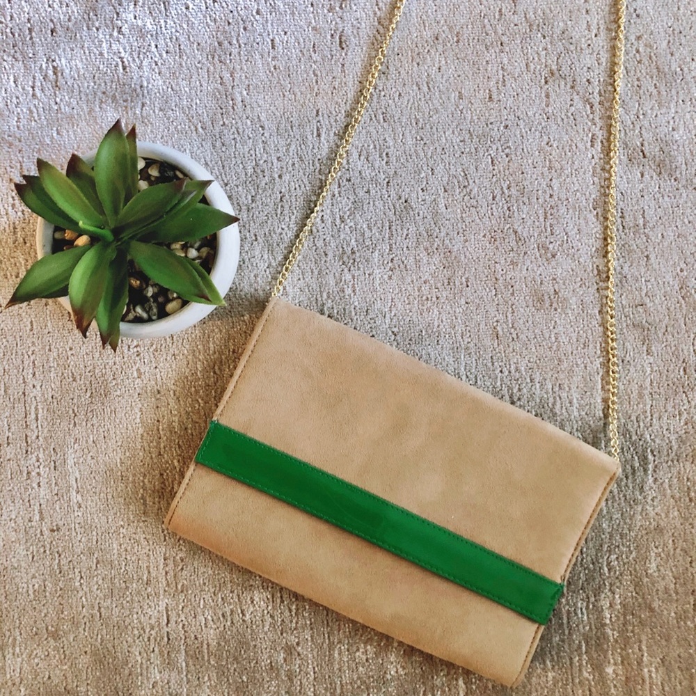 H&M | Suede Side Purse/Clutch